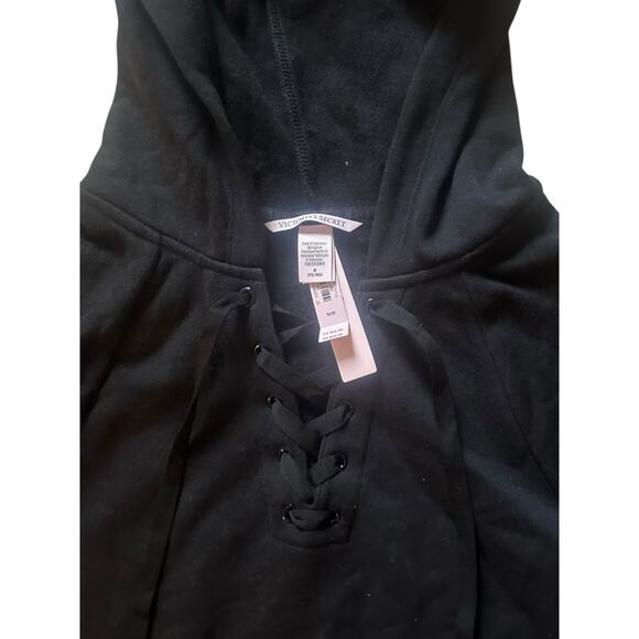 Victoria Secret Laced Hoodie NWT SZ M - Picture 2 of 2